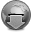 Grey Downloader Icon 32x32 png