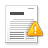 Paper Warning Icon 48x48 png