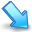 Arrow Down Right Icon 32x32 png