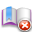 Bookmarks Delete 2 Icon 32x32 png