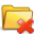 Folder Closed Delete Icon 32x32 png