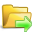Folder Open Go Icon