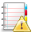 Notebook Error Icon 32x32 png
