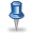 Pin Blue Icon
