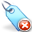 Tag Blue Delete 2 Icon
