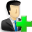 User Male Add Icon 32x32 png