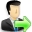 User Male Go Icon 32x32 png