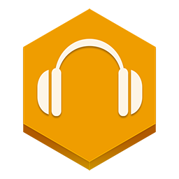 Free Google play music Logo Icon - Download in Flat Style