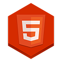HTML5 Icon 128x128 png