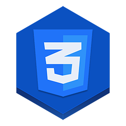 CSS3 Icon 256x256 png
