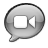 Grey iChat Icon