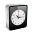 iPhone 4 Black Clock Icon 32x32 png
