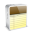 iPhone 4 White Note Icon 32x32 png