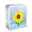 iPhone 4 White Sunflower Icon 32x32 png