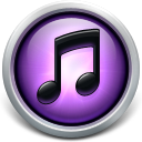 Purple iTunes 10 Icon