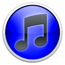 iTunes 10 Blue Icon