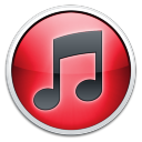 iTunes 10 Red Icon