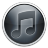 iTunes 10 Black Icon