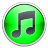 iTunes 10 Green Icon