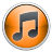 iTunes 10 Orange Icon