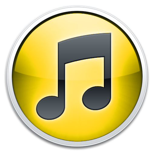 iTunes 10 Yellow Icon 512x512 png