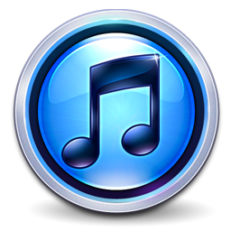 Round Blue Steel Icon - iTunes 10 Icons - SoftIcons.com
