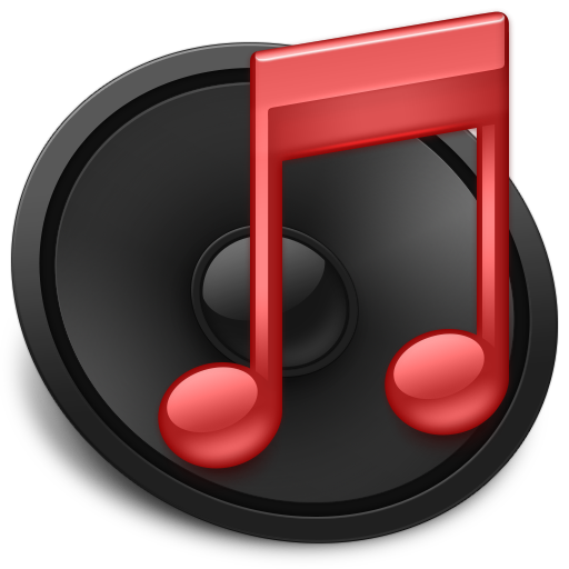 iTunes Red Icon - iTunes - SoftIcons.com