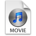 iTunes Movie 3 Icon 128x128 png
