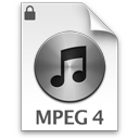 iTunes MPEG4P Icon 128x128 png