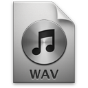 iTunes WAV 2 Icon 128x128 png