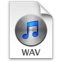 iTunes WAV 3 Icon 128x128 png