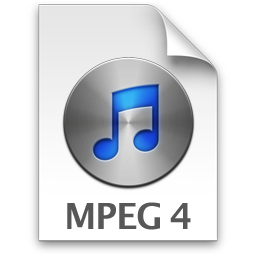 iTunes MPEG4 3 Icon 256x256 png