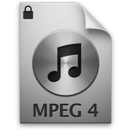 iTunes MPEG4P 2 Icon 256x256 png