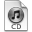 iTunes CD Icon 32x32 png
