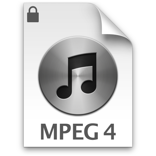 iTunes MPEG4P Icon 512x512 png