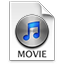 iTunes Movie 3 Icon 64x64 png