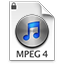 iTunes MPEG4P 3 Icon 64x64 png