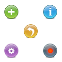 Knob Buttons Toolbar Icons