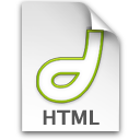 Dreamweaver HTML Icon