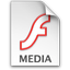 Flash FLV Icon 64x64 png