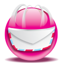 Mail Magenta Icon