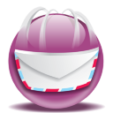 Mail Dark Magenta Icon