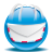 Mail Blue Icon 48x48 png