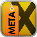 Yellow MetaX Icon 128x128 png