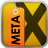 Yellow MetaX Icon 48x48 png
