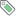 Tag Green Icon 16x16 png