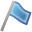 Flag Blue Icon