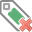 Tag Green Delete Icon 32x32 png