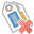 Tags Delete Icon 32x32 png
