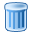Trash Can Icon 32x32 png